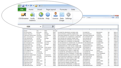 CDXStreamer Overview Features Screenshot