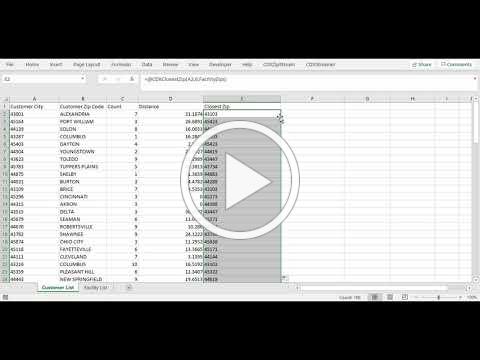 Geographic Access Radius Analysis with CDXClosestZip