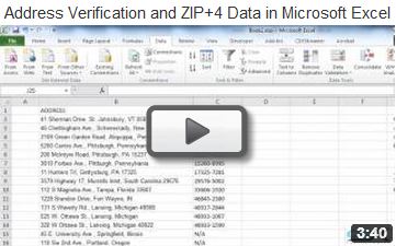 CDXStreamer Address Verification