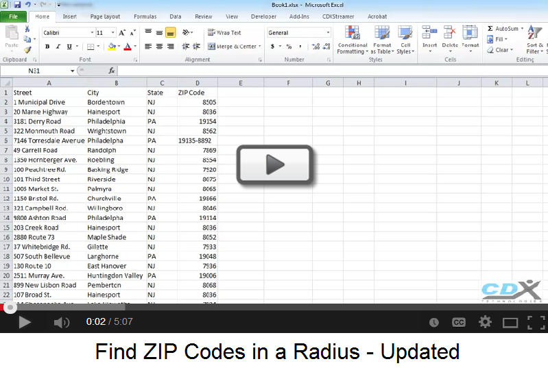 Radius Filtering