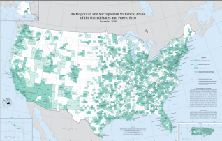 Core Based Statistical Areas in the U.S.