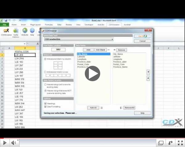 Address Verification and ZIP+4 Data in Microsoft Excel