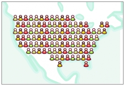 Demographics by Zip Code US Map
