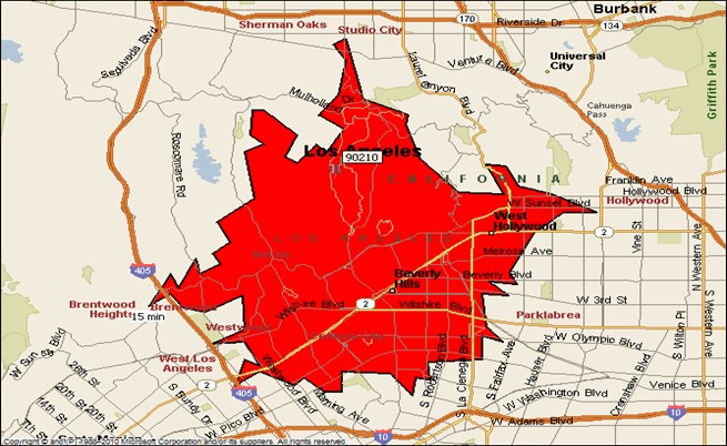 90210 Zip Code Map Map Of Western Hemisphere