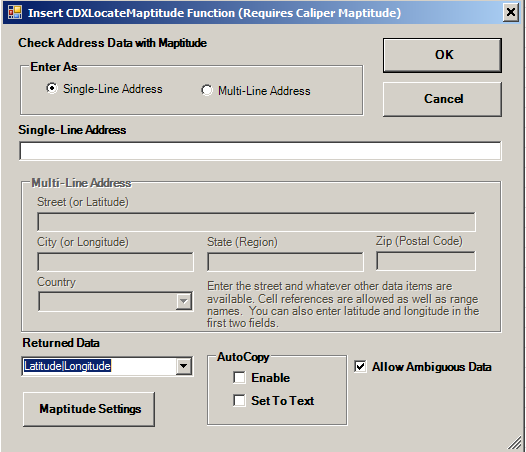 CDXLocateMaptitude